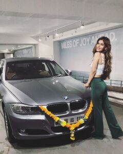 Karishma Sharma Instagram - When hardwork pays off!! Finally earned my new car! Welcome home baby.. 😍 #Gratitude #Blessed