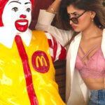 Karishma Sharma Instagram - Dear McDonalds cashier, Don’t gimme that look. There’s no age limit on the happy meal. Sincerely, don’t forget the toy. 🤪 Child in me 😁😁🙊🍔🥤 Not to forget the person who clicked my 1000 pictures that day without any uffff my oldest friend cutie @heshachimah