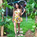 Karishma Sharma Instagram - Never let anyone treat you like a yellow starburst. You are a Pink Starburst. ❤️ Dress by @zooomberg Thanks to @twinklegupta6 for the amazing click.