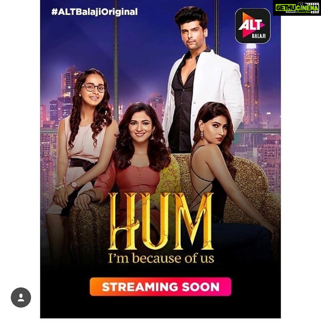 Karishma Sharma Instagram - The Kapoors Sisters are coming to meet you!! #HumimbeacuseOfUs streaming soon on AltBalaji. #altbalajioriginal @ektaravikapoor | @therealkushaltandon | @karishmasharma22 | @ridhimapandit