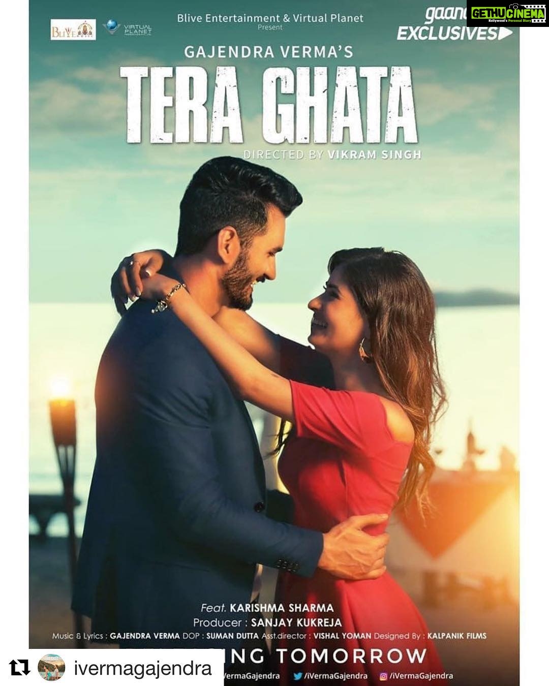 Karishma Sharma Instagram - #Repost @ivermagajendra (@get_repost) ・・・ One day to go!!! I m really excited!! #teraghata