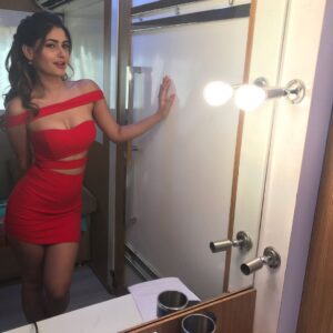 Karishma Sharma Instagram - Love at first sight is too cliché but I’m sure I took your breath away. 💃🏻💃🏻🤫