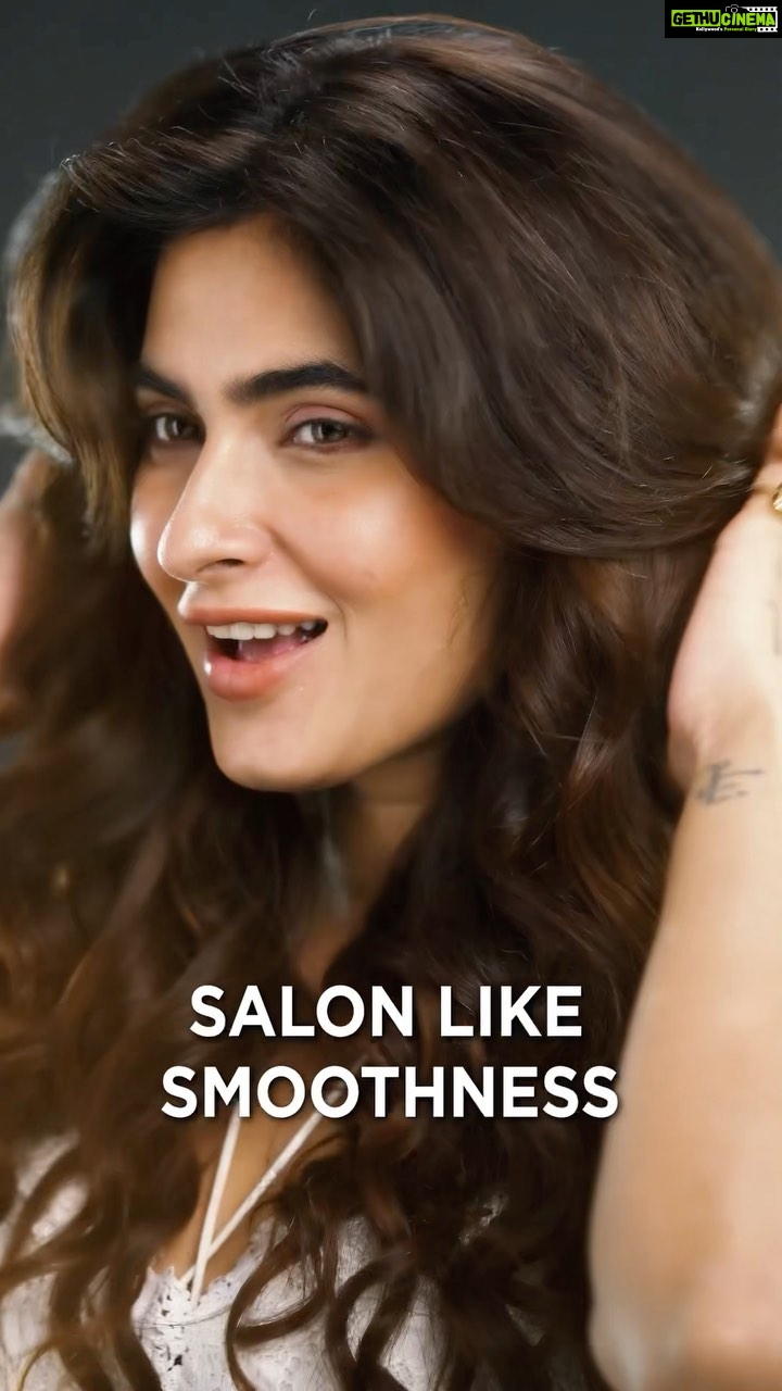 Karishma Sharma Instagram - Given a choice between long hours of salon treatment or a quick home hair spa, I definitely prefer a quick home hair spa. The L'Oréal Paris ExOil Steam Mask makes my hair frizz-free and gives me salon-like smoothness in 5 MINUTES. It's my favorite product when my hair feels damaged and frizzy. Let me know what you think of my 5 mins at home hair transformation!