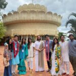 Karishma Sharma Instagram - Take a break, Rejuvenate, Refresh, Rediscover yourself with the best crew. Sri Sri Ravishankar Ashram