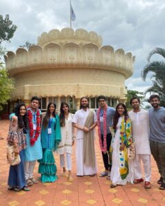 Karishma Sharma Instagram - Take a break, Rejuvenate, Refresh, Rediscover yourself with the best crew. Sri Sri Ravishankar Ashram