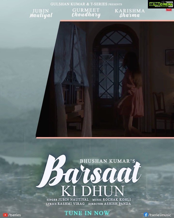 Karishma Sharma Instagram - The song of love is being loved by all. We are happy to announce #BarsaatKiDhun is trending at number 1 on YouTube. Tune in now. #tseries @tseries.official #BhushanKumar @guruchoudhary @Karishmasharma22 @jubin_nautiyal @therashmivirag @rochakkohli @ashishforfilms @adityadevmusic