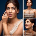 Karishma Sharma Instagram – When it comes to the hour of celebration, I am spoilt (and sparkling) for choice as @forevermark’s dazzling legacy picks are everything a woman’s diamond trousseau needs. Whether it’s @diamondtreejewels’ intricately designed danglers, @notandasofficial’s gracefully crafted neckpieces or @kundan.jewellers’ ornate cocktail rings. Each jewel effortlessly exudes elegance and chicly compliments the contemporary vibe. The array of #Forevermark’s timeless stones have a flair for beautifying ensembles and glorifying her, who decides to etch an everlasting imprint.
#DeBeers #Forevermark #NaturalDiamonds # RedCarpet #RedCarpetJewellery @anmoljewellers @ckcjewellers @ckcsons @kirtilalsonline @sunnydiamondsofficial
Shot by @taras84
Styled by @naheedee
Makeup by @flaviagiumua
Hair by @makeupnhairbysanjanag