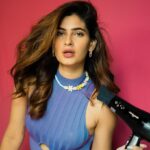 Karishma Sharma Instagram - My new hair helper and I must say I'm pleasantly surprised. It takes almost no time to blow my hair. The Marie Claire C24 Hair Dryer is cleverly designed as it is easy to handle and Lightweight. 2000W power enables you to dry hair gently and quickly. Flexible drying settings are designed to meet different drying needs and offer extra care. . . #MarieClaire #MarieClaireHairdryer #MarieClairehairstraightener #smoothening #straightnening #salonstyleathome #straighthair #hairstyles #hairproduct #haircare #flipkart . . @flipkart