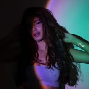 Karishma Sharma Instagram - She was like the moon ...part of her was always hidden away. Stay wild MoonChild 🌚🌘 📷 @sauravanuraj