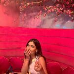 Karishma Sharma Instagram - Turned pink with the cherry blossoms 🌸 Outfit by @herinofficial @rivaaabhatia