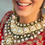 Karishma Sharma Instagram - Redefining luxury and yet holding a strong balance between heritage and modern times, @shreegkchudiwalas statement polki jewellery truly makes me anticipate a modern wedding tale. Jewellery- @shreegkchudiwalas Outfit - @vasansi_jaipur Agency - @scribbleindia @nandanisounkhiya Photographer - @biryanimasala #summerbride #bridaljewellery #polkidiamonds #pearls #jaipurbrand #indianbridaljewellery #wedding #wedmegood #bridalnecklace #jaipurjewellery #summercollection # summerwedding #diamondpolkijewellery #jewelleryaddict