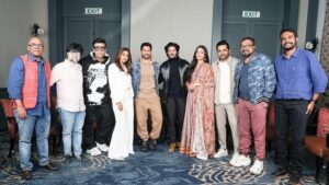 Karthi Instagram - At Mumbai for the end of the year Mega Roundtable! Delighted to have had spent quality time with some of the most creative minds in the industry. 

@varundvn @dqsalmaan @karanjohar @anuragkashyap10 @hemanthrao11 @srinidhi_shetty @hegdepooja @nipundharmadhikari @baradwajrangan