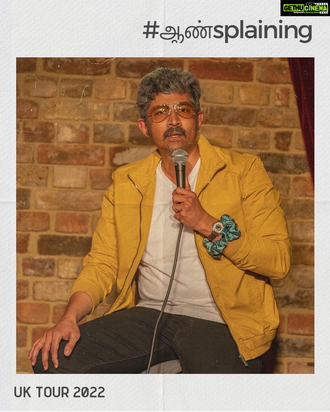 Karthik Kumar Instagram - Once upon a time in Greenwich..!! Joy.Excitement.Giggle P.C.: @bluefeatherstudios • • • • • • #Aansplaining #karthikkumar #standupcomedy #standupcomedylondon #upthecreekcomedyclub #indianinlondon #greenwich #manchester #edinbrugh #birmingham #london #londonlife #desistandup #tamilstandupcomedy #tamilstandup #funny #fresh #nightout #laugh #trendy #livecomedy #comedyshow