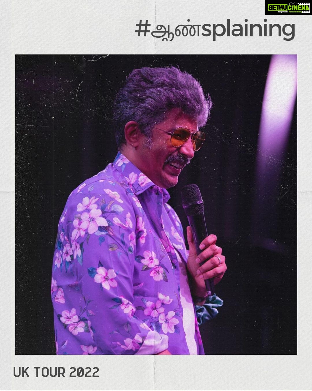 Karthik Kumar Instagram - #aansplaining at London.. Live.Laughter.Experience. P.C.: @bluefeatherstudios • • • • • • #Aansplaining #karthikkumar #standupcomedy #standupcomedylondon #upthecreekcomedyclub #indianinlondon #greenwich #manchester #edinbrugh #birmingham #london #londonlife #desistandup #tamilstandupcomedy #tamilstandup #funny #fresh #nightout #laugh #trendy #livecomedy #comedyshow