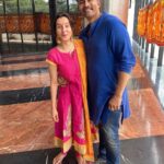 Karthik Kumar Instagram - At shoot in coimbatore and missing this. See you soon @amruthasrini in Singapore & UK. ❤️