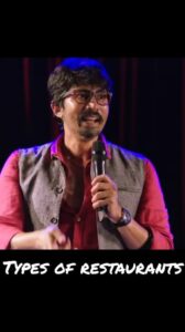Karthik Kumar Instagram - Restaurants! #SecondDecoction 2016 was my second #standupcomedy special before #BloodChutney 2018, and #Aansplaining 2022. It was about the Middle class mentality. #middleclasslife