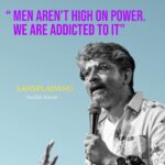 Karthik Kumar Instagram – Men, when born itself, are given power. 
#Aansplaining Dubai Dec 16 / Coimbatore Jan 7 / Bangalore Jan 20-21 / Chennai Jan 28 / Mumbai Feb 4 / Pune Feb 5 / Singapore Feb 18 #standupcomedy #genderequality