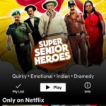 Karthik Kumar Instagram - #superseniorheroes Trending on #netflix : the love is pouring in. Watch with your kids & family. Produced by @yoodleefilms & @saregama_official