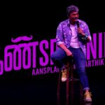 Karthik Kumar Instagram - #Aansplaining on Tour. Oct - Nov - Dec. Chennai / Hyderabad/ Kuala Lumpur / Coimbatore/ Singapore / Dubai #genderequality #toxicrelationships