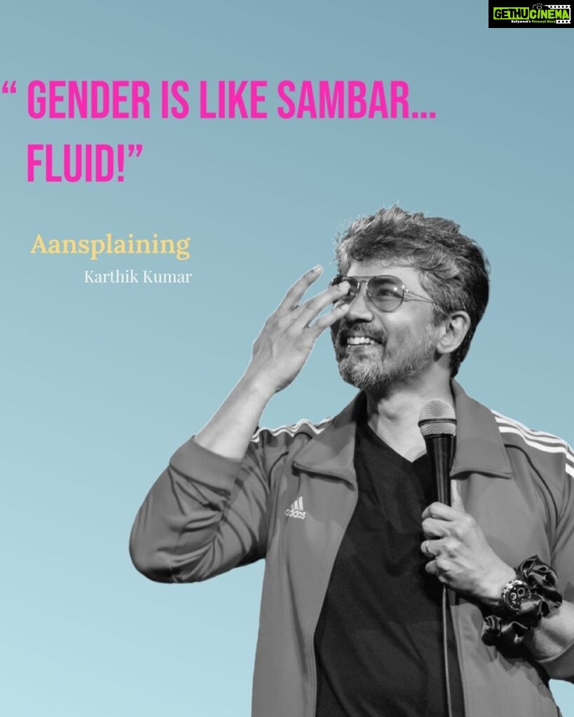 Karthik Kumar Instagram - Aansplaining on Tour. Dec 16 Dubai. Jan 7 Coimbatore. Jan 20/21 Bengaluru. Jan 28 Chennai. Feb 18 Singapore. Tickets in bio. #standupcomedy #genderequality #toxicrelationships