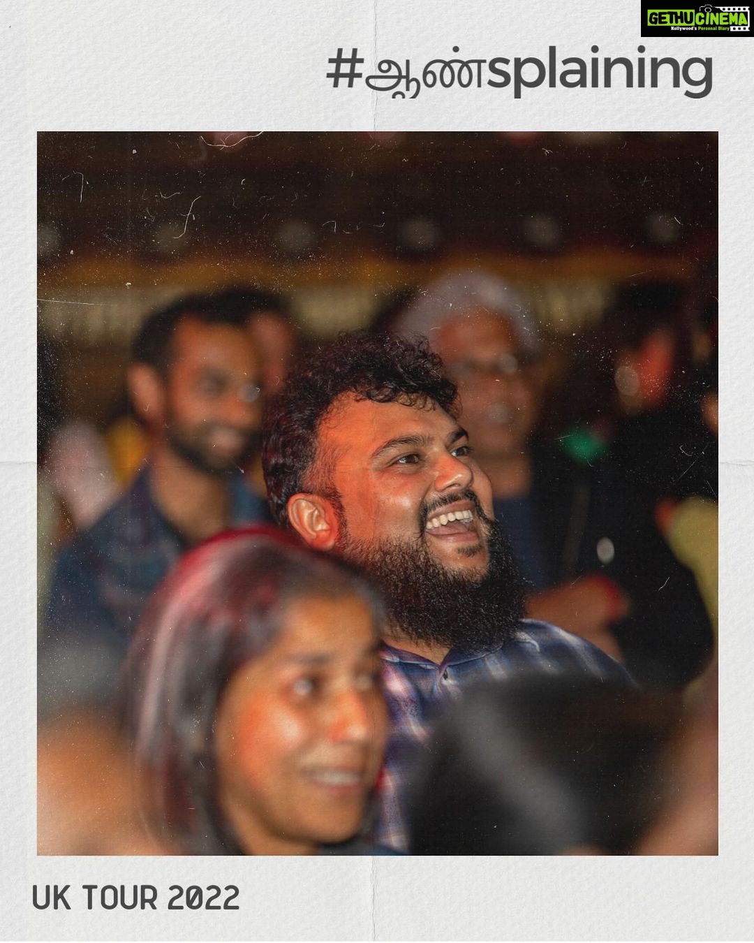 Karthik Kumar Instagram - Once upon a time in Greenwich..!! Joy.Excitement.Giggle P.C.: @bluefeatherstudios • • • • • • #Aansplaining #karthikkumar #standupcomedy #standupcomedylondon #upthecreekcomedyclub #indianinlondon #greenwich #manchester #edinbrugh #birmingham #london #londonlife #desistandup #tamilstandupcomedy #tamilstandup #funny #fresh #nightout #laugh #trendy #livecomedy #comedyshow