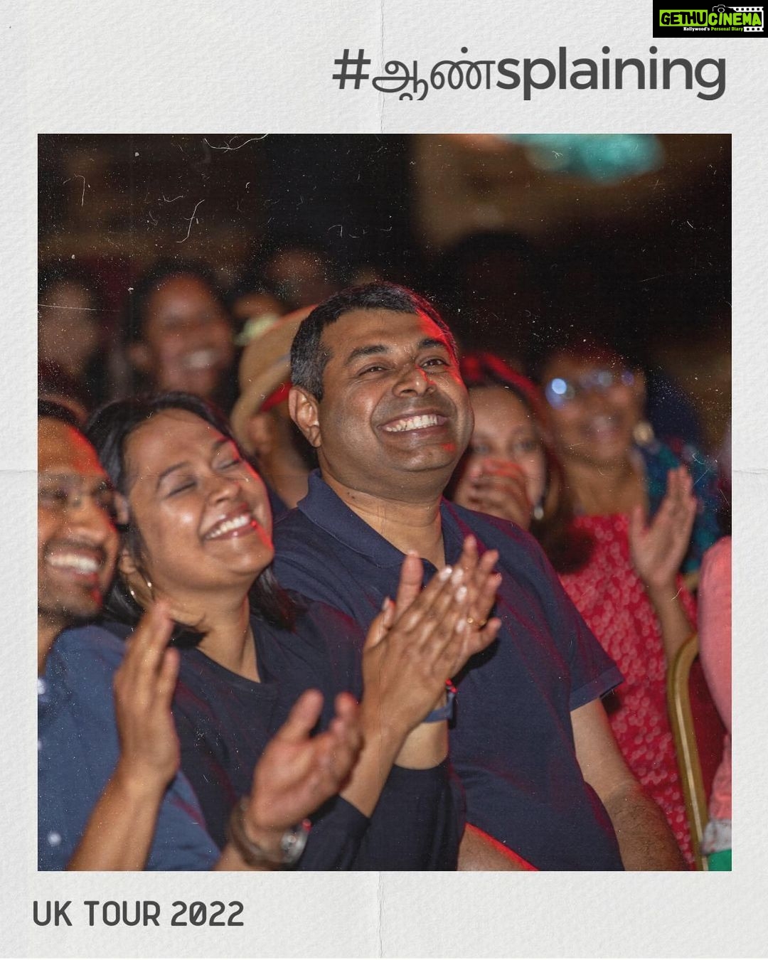 Karthik Kumar Instagram - Once upon a time in Greenwich..!! Joy.Excitement.Giggle P.C.: @bluefeatherstudios • • • • • • #Aansplaining #karthikkumar #standupcomedy #standupcomedylondon #upthecreekcomedyclub #indianinlondon #greenwich #manchester #edinbrugh #birmingham #london #londonlife #desistandup #tamilstandupcomedy #tamilstandup #funny #fresh #nightout #laugh #trendy #livecomedy #comedyshow