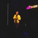 Karthik Kumar Instagram - A celebration to mark AANSPLAINING completing its 6 month journey across India, Singapore, UK, Ireland and Malaysia❤️ We premiered June first week. What a fabulous ride it has been. Thank you from the bottom of my heart ❤️ Can't wait for the Aansplaining tour of 2023 - stay tuned! . . Comment below where did u catch your Aansplaining show? 😊 . . @evamstanduptamasha @soco_chennai @bluefeather.events @ymangoes @mymojoprojects