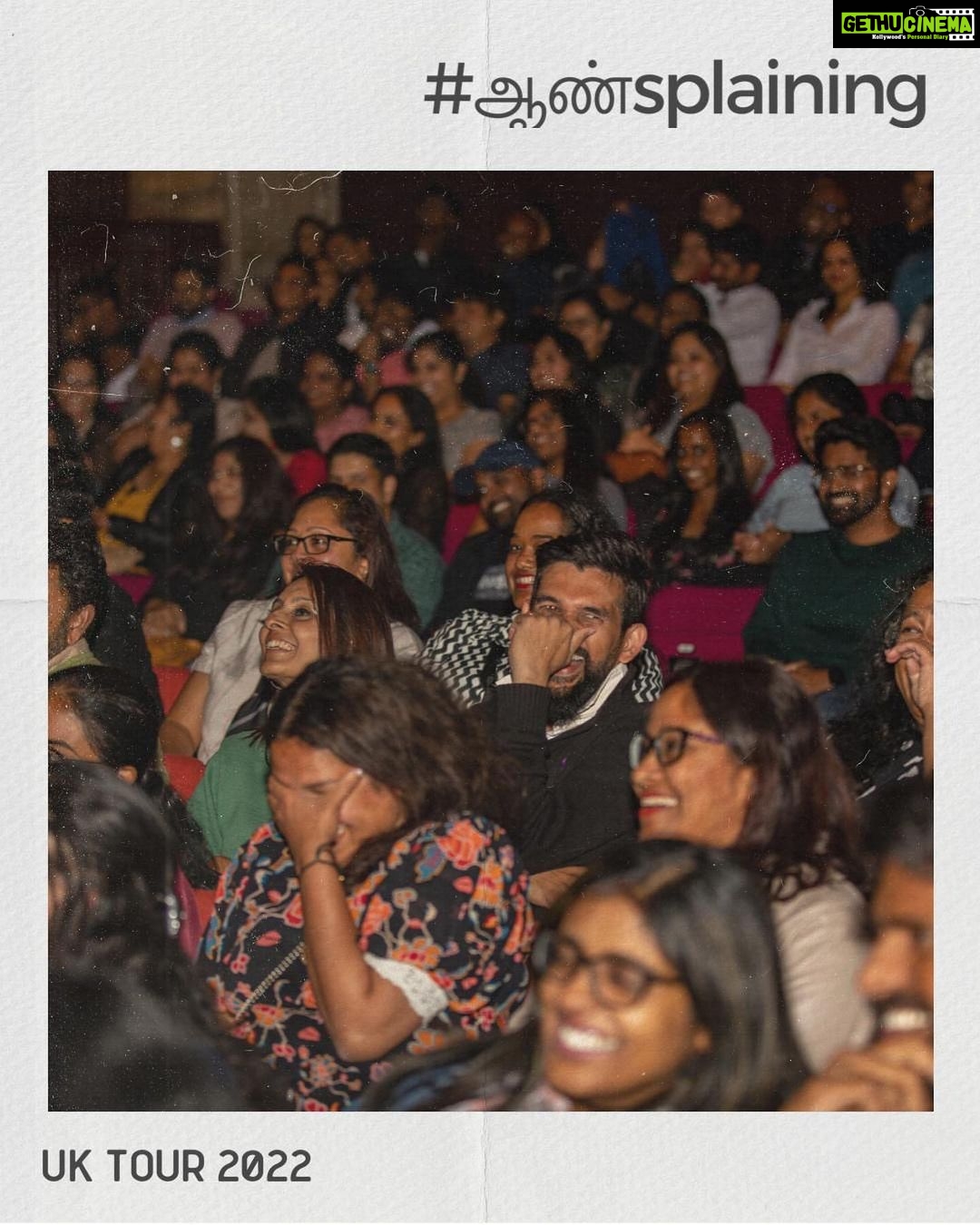 Karthik Kumar Instagram - #aansplaining at London.. Live.Laughter.Experience. P.C.: @bluefeatherstudios • • • • • • #Aansplaining #karthikkumar #standupcomedy #standupcomedylondon #upthecreekcomedyclub #indianinlondon #greenwich #manchester #edinbrugh #birmingham #london #londonlife #desistandup #tamilstandupcomedy #tamilstandup #funny #fresh #nightout #laugh #trendy #livecomedy #comedyshow