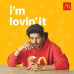 Kartik Aaryan Instagram - Super Super Excited to be the Brand Ambassador of my Bachpan Ka Pyaar ❤️ #McDonalds #IAmLovinIt 😋