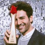 Kartik Aaryan Instagram – Superstar Of The Year ❤️🙏🏻
#Bhoolbhulaiyaa2 and Now #Freddy 
Two films two different characters have given me so much love this year 
Thank you @feminaindia Awards !! 
Gratitude 🙏🏻