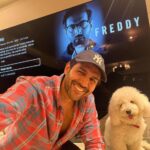 Kartik Aaryan Instagram - Pre Bday celebration of Katori begins by Watching #Freddy on @disneyplushotstar 🙃🖤