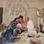 Kartik Aaryan Instagram - In every birth i would like to be born as your koki❤️ Thank you for the sweet birthday surprise mummy- papa, Katori n Kiki😘🎂❤️🙏🏻