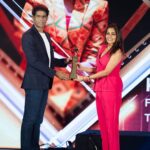 Keerthi shanthanu Instagram - Thank u @sifaawardsofficial @ajitmenon_trendz 💓 for this #fashion icon on television 💓 Outfit : @shilpathestylist 📸 : @rajjkumar2305 #sifa2022 #awards