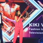 Keerthi shanthanu Instagram - Thank u @sifaawardsofficial @ajitmenon_trendz 💓 for this #fashion icon on television 💓 Outfit : @shilpathestylist 📸 : @rajjkumar2305 #sifa2022 #awards