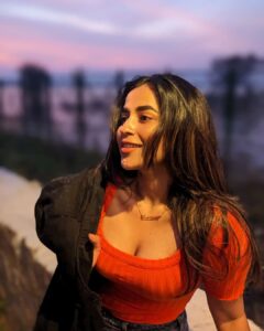 Komalee Prasad Instagram - Painting the sky , making it mine ❤️‍🔥💫