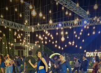 Komalee Prasad Instagram - Me and my @komaleeprasad caught rehearsing 😬 #datenight song ♥️ #shootlife