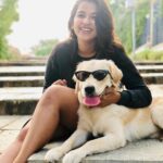 Komalee Prasad Instagram - Whoever said DIAMONDS are a girl’s best friend, never owned a dog !! WHISKEY 😎