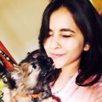 Komalee Prasad Instagram - First insta post with divisha's Buu :)