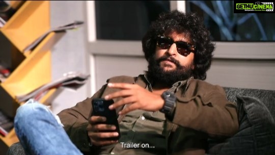 Komalee Prasad Instagram - Natural 🌟 @nameisnani as cool as ever with our cool cop KD aka @adivisesh to announce the trailer of #HIT2 😎 #HIT2Trailer out on NOV 23rd ⏳ - https://youtu.be/uUJsphNL32U #HIT2onDec2 @saileshkolanu @meenakshichaudhary006 @tprashanti @garrybh1988 @maniinfilm #JohnStewartEduri @manisha__a__dutt @srinathmaganti @komaleeprasad @wallpostercinemaofficial @saregamatelugu