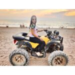 Krutika Desai Khan Instagram - Happier than a SeaGull 👁‍🗨🌸 Wearing : @wearyouropinion @wyo_honest_limbdi #krutikadesai #kd #beach #vibes #riding #clean #bossbabe #sunset #serene #positivevibes #spreadlove 💗