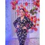 Krutika Desai Khan Instagram - Is Growing & Glowing 🐆🧿 Wearing : @sassafrasindia @shae_by_sassafras MUA : @krutika.desai_official Shot by : @_dhruv1905 #krutikadesai #kd #event #lionsclub #fashionshow #judge #mumbai #coordset #ootd #black #animalprint #sassafras #sassasquad #highfashion #positivevibes #spreadlove ♥️