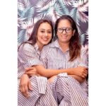 Krutika Desai Khan Instagram - I am a Strong Woman because a Strong Mother raised me 🤍 Kudos to @younglings_india Like Mother, Like Daughter 🙌🏻 Thanks for this Twinning Outfit for us 🤗 MUA & Hair - @rj_makeover 📸 - @hg__photography.official Location - @mumbaicoworking #twinning #motherdaughter #ootd #coordset #white #navyblue #dress #unconditionallove #positivevibes #spreadlove ♥️