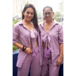 Krutika Desai Khan Instagram - I bet, you’re the mom everyone wishes they had 🤷🏻‍♀️🧿💞 Outfit by - @younglings_india 💄- @rj_makeover 📸 - @hg__photography.official @vinuphotography7 📍 - @mumbaicoworking #twinning #lavender #coordset #younglings #ootd #motherdaughter #duo #bff #goals #live #love #laugh #peace #positivevibes #gratitude #universe #spreadlove ♥️