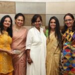 Lakshmy Ramakrishnan Instagram – It was a beautiful evening hosted by Lata and Mr Prakash, met some wonderful people, very socially conscious, animal friendly and responsible individuals , 

We met many beautiful people other than those in the pics❤️