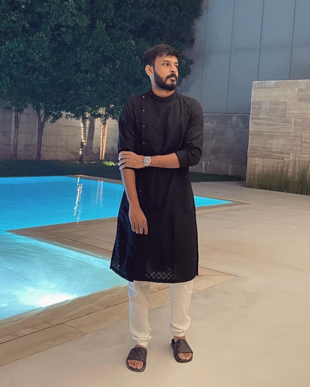 Leon James Instagram - Late Diwali Post 💥🧨 Banjara Hills, Hyderabad
