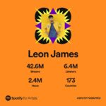 Leon James Instagram - Thank you all for listening and showing your love! Lots more music coming next year 🥁🎶❤️🥂 @spotifyindia