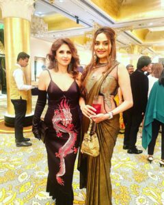 Madhoo Instagram - It was a lovely evening @mcanhealth @mirpurimaheka @tatamemorial  was so happy to be  a part of the greatest cause and so many generous souls….. HEART WARMING 💜💜💜💜💜💜💜💜💜💜💜💜