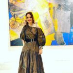 Madhoo Instagram – #aboutlastnight @artmusings99 @pareshmaity  #gallery @sangu.r Mumbai, Maharashtra