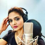 Madhoo Instagram - #meriawaazhipehchaanhai #dubbing #shakuntalam 💓💓💓💓💓