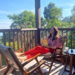 Mallika Sherawat Instagram - Catching up on my reading, I would encourage everyone to read more books, they are important for the mind, heart & soul 📖📓 . . . . . . . . . . #healthymindset #goodenergy #onelife #jungle #loveyouall #getoutside #ilovebooks #readmorebooks #positivethoughts Darjeeling